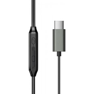 Joyroom Wired Earbuds Joyroom JR-EC06, Type-C (Gray)