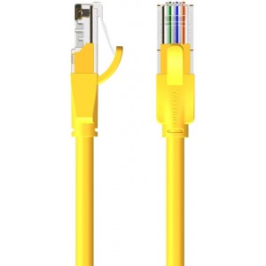 Vention Network Cable UTP CAT6 Vention IBEYF RJ45 Ethernet 1000Mbps 1m Yellow