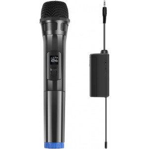 Puluz Wireless dynamic microphone UHF PULUZ PU628B 3.5mm (black)