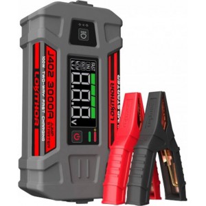 Lokithor J402 Jump Starter / Booster 3000A + Powerbank 24000mAh + Flashlight 3-in-1 Device