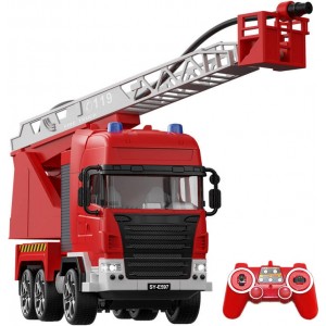 Double Eagle Remote control RC fire truck 1:20 Double Eagle (red) E597-003