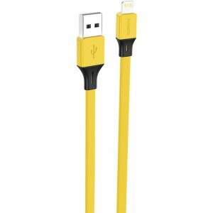 Foneng X96 USB-A to Lightning cable 2.4A, 1m (yellow)