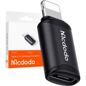 Mcdodo USB-C to Lightning adapter, Mcdodo OT-7680 (black)