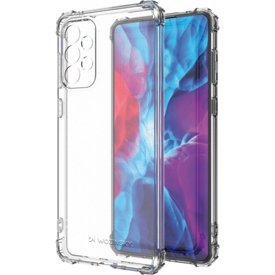 Wozinsky Anti Shock Armored Case for Samsung Galaxy A73 transparent