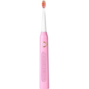 Fairywill Sonic toothbrushes with head set and case FairyWill FW-507 (Black and pink)