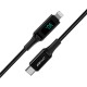 Acefast cable MFI USB Type C - Lightning 1.2m, 30W, 3A black (C6-01 Black)