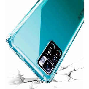 Alogy ShockProof Alogy Silicone Armor Case for Xiaomi Poco M4 Pro 5G Transparent