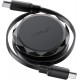 Acefast C13-03 USB-C - USB-C 60W Cable Retractable - Black