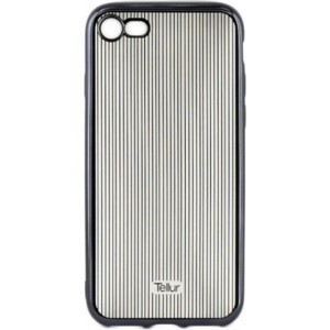 Tellur Cover Silicone for iPhone 7 Vertical Stripes black