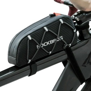 Rockbros 039BK bicycle frame bag 1 l with braid - black