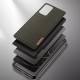 Dux Ducis Fino case cover covered with nylon material for Samsung Galaxy A72 4G green