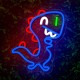 Neon PLEXI LED JURASSIC BABY DINO blue FLNJ01 Forever Light