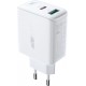 Acefast wall charger USB Type C / USB 32W, PPS, PD, QC 3.0, AFC, FCP white (A5 white)