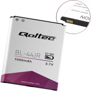 Qoltec Battery for LG BL-44JR | P940 | 1500mAh