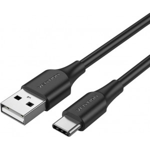 Vention USB 2.0 to USB-C cable Vention CTHBC 3A, 0,25m black