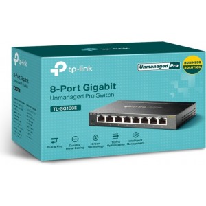 Tp-Link TL-SG108E 1Gbit Сетевой коммутатор 8port / 1000Mb/s