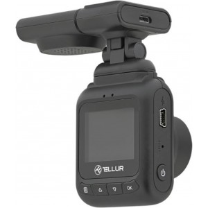 Tellur Dash Patrol DC2 FullHD 1080P, GPS Black