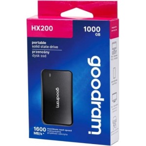 Goodram External SSD Drive HX200 1TB Black