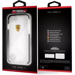 Ferrari Etui na telefon Ferrari Hardcase iPhone 7/8 SE 2020 / SE 2022 Shockproof transparent black