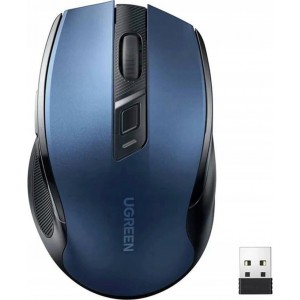 Ugreen MU006 optical wireless USB mouse 2.4GHz 4000 DPI - blue