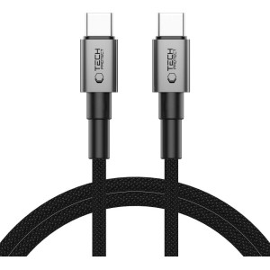 Tech-Protect Kabel Tech-Protect UltraBoost DNA USB-C PD60W/3A 100 cm - szary