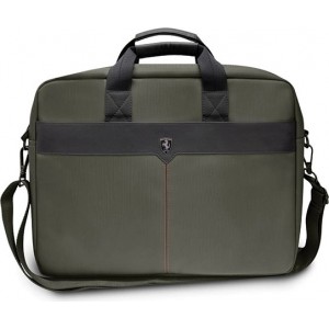 Ferrari Off Track Scuderia bag for a 16" laptop - green