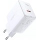 Acefast fast charger USB Type C 20W Power Delivery white (A1 EU white)