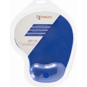 Sbox MP-01BL Gel Mouse Pad Blue