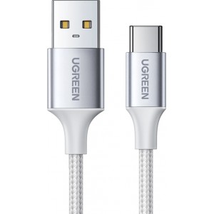 Ugreen US288 60132 USB-A / USB-C QC 3.0 3A Cable 1.5m - White