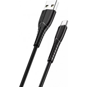 4Kom.pl USAMS Cable U35 microUSB 2A Fast Charge 1m black