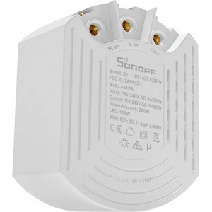 Sonoff Smart Dimmer Switch Sonoff D1 with RM433R2 remote