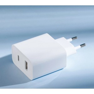 Xiaomi Travel Charger Combo fast charger USB-A / USB-C 33W PD white (BHR4996GL)