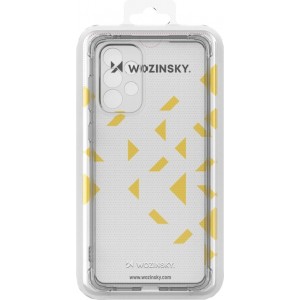 Wozinsky Anti Shock Armored Case for Samsung Galaxy A73 transparent