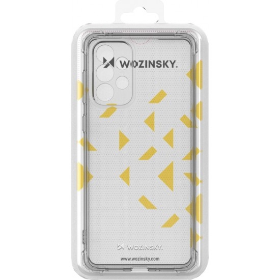 Wozinsky Anti Shock Armored Case for Samsung Galaxy A73 transparent