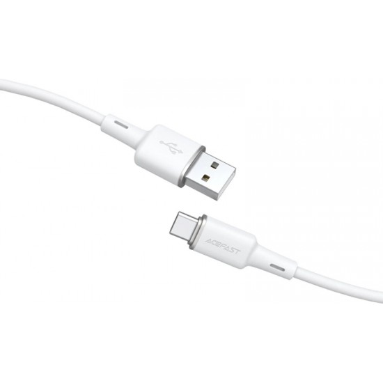 Acefast USB cable - USB Type C 1.2m, 3A white (C2-04 white)