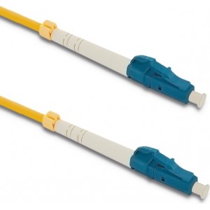 Qoltec Patchcord fiber optic LC/UPC - LC/UPC | Singlemode | 9/125 | G652D | Simplex | 0.5m