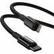 Baseus cable Tungsten PD USB-C - Lightning 2,0 m black 20W