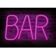 NEON LED BAR pink Bat + USB FLNE24 Forever Light