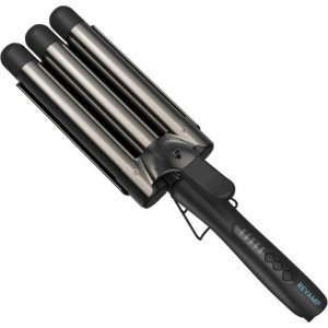 Revamp WV-2000-EU Progloss Deep Beach Professional Ceramic Waver Black