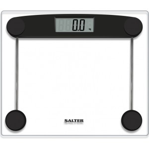 Salter 9208 BK3R Compact Glass Electronic Bathroom Scale