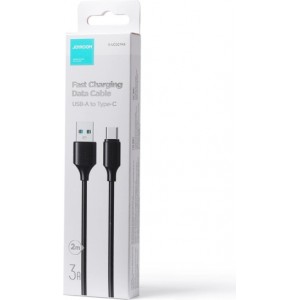 Joyroom Long-Lasting Series A9 USB-A / USB-C 3A cable 2m - black