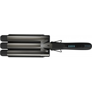 Revamp WV-2000-EU Progloss Deep Beach Professional Ceramic Waver Black