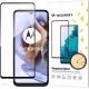 Wozinsky Full Glue Moto G51 Full Screen Tempered Glass with Black Frame