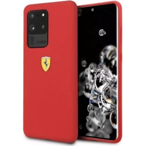 Ferrari Hardcase for Samsung Galaxy S20 Ultra red/red Silicone phone case