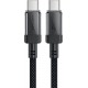 Acefast C12 USB-C / USB-C PD cable 60W 480Mb/with nylon braid - black