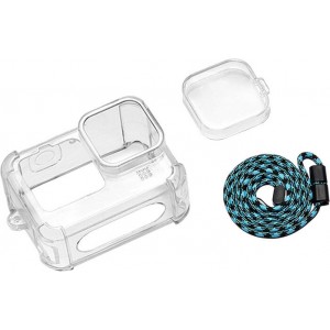 Puluz Case with Lens Cap and Neck Strap PULUZ for GoPro Hero 9 / 10 / 11