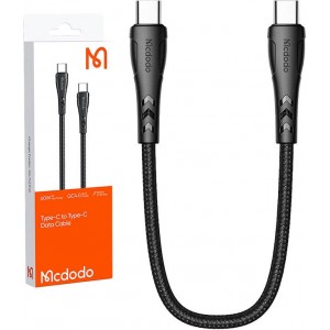 Mcdodo USB-C to USB-C cable Mcdodo CA-7640, PD 60W, 0.2m (black)