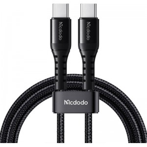 Mcdodo Cable USB-C to USB-C Mcdodo CA-5640, 60W, 0.2m (black)