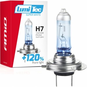 Amio Halogen bulb H7 12V 55W LumiTec Super White +120%