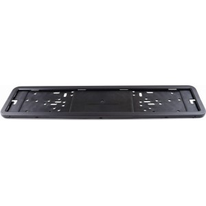 Amio Steel license plate frame Black Matt LPF 003 AMIO-02067